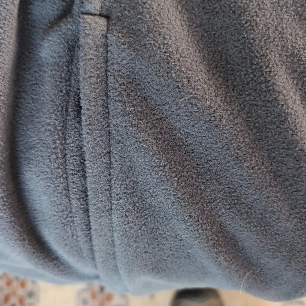 Star Men's Fleece Gray Jacket Size‎ 3XL Full Zip Long Sleeve Pockets Outdoor